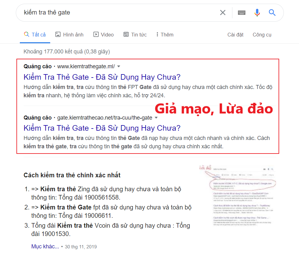 Cách kiểm tra thẻ Zing, Thẻ Vcoin, Gate đã sử dụng chưa - Ảnh 3